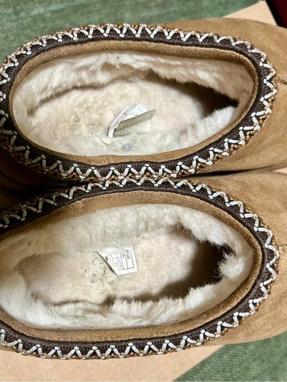 UGG Kids Cozy Chestnut Suede Slip-On Slippers